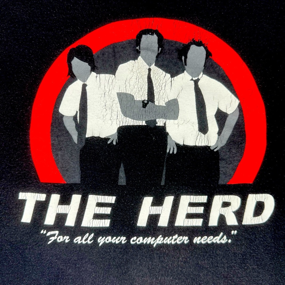 TeeFury Limited Edition NBC Chuck The Nerd Herd Shirt